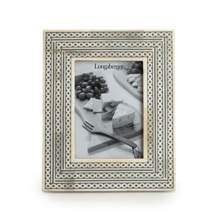 Bone & Wood Photo Frame