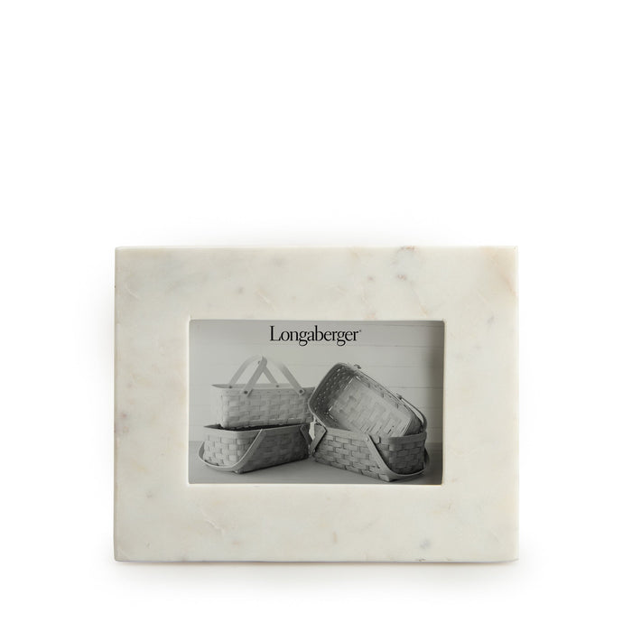 White Marble Photo Frame