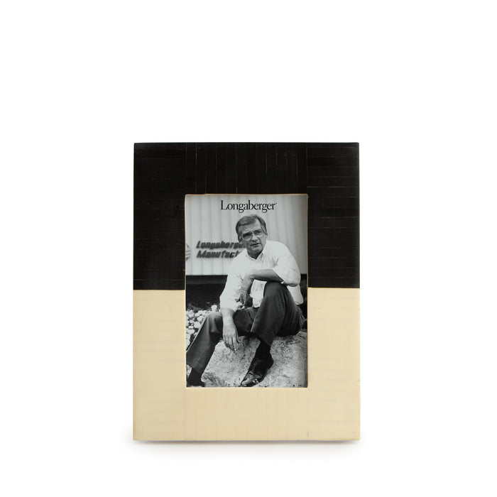 Black & White Marble Photo Frame