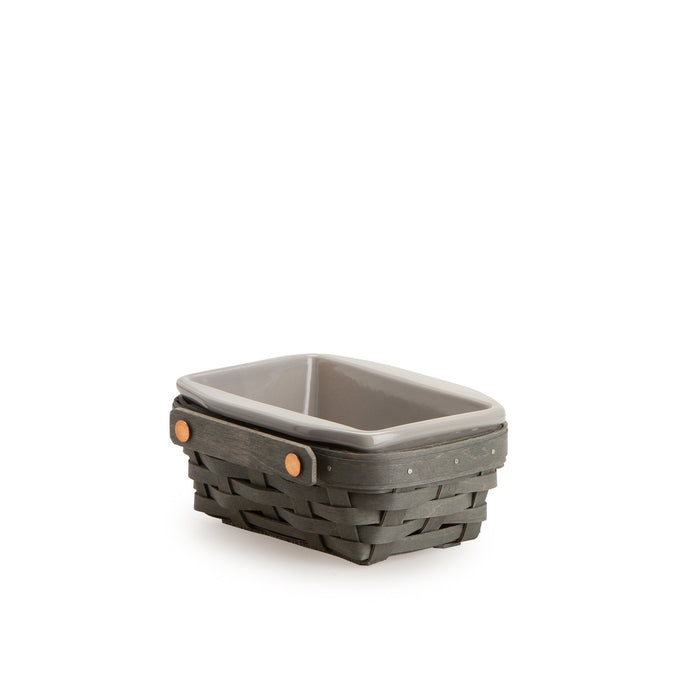Pewter Small Baking Dish Basket