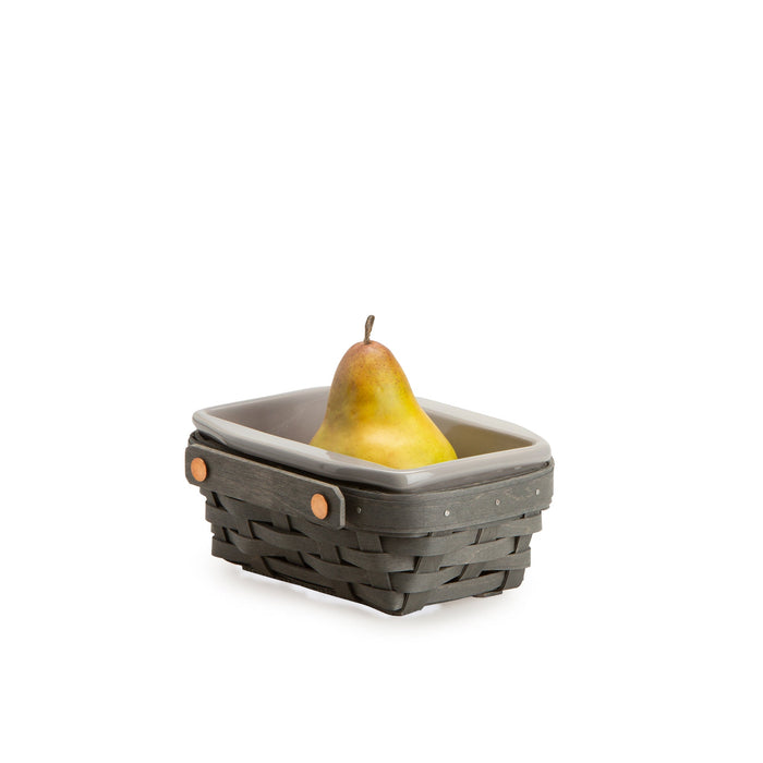 Pewter Small Baking Dish Basket