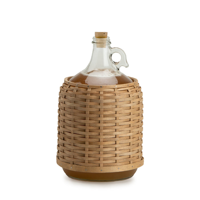 Cider Sleeve Basket Set with Free Glass Jug