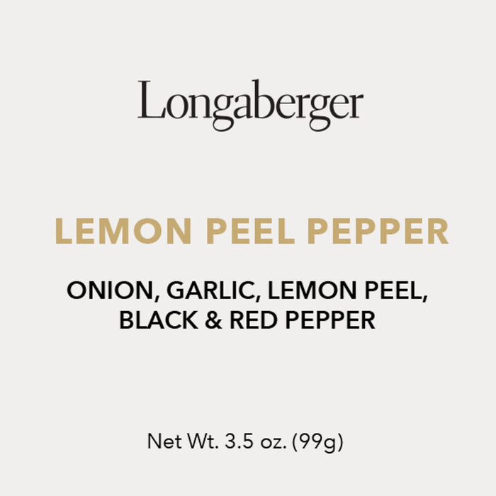 Longaberger Lemon Peel Pepper Spice Mix