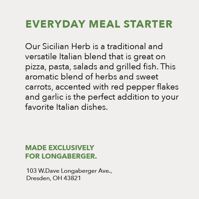Longaberger Sicilian Herb Spice Mix