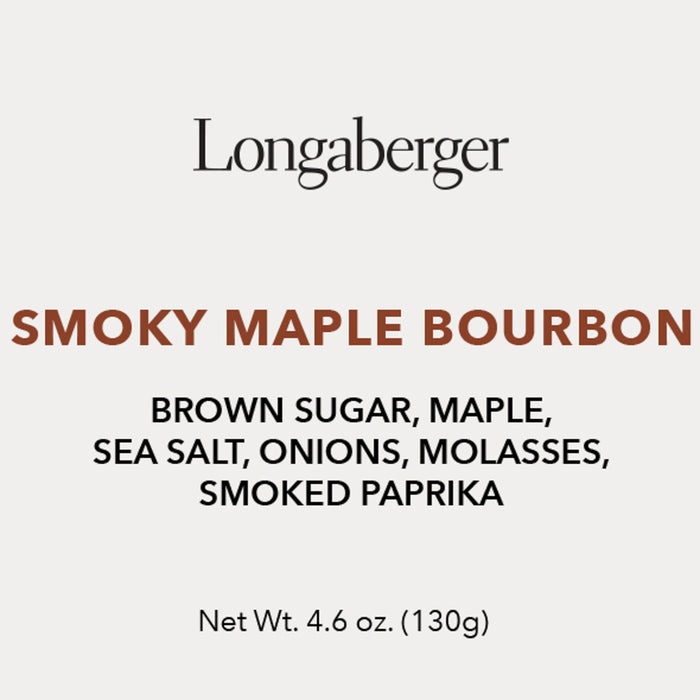Longaberger Smoky Maple Bourbon Spice Mix