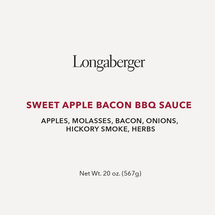 Longaberger Sweet Apple Bacon BBQ Sauce