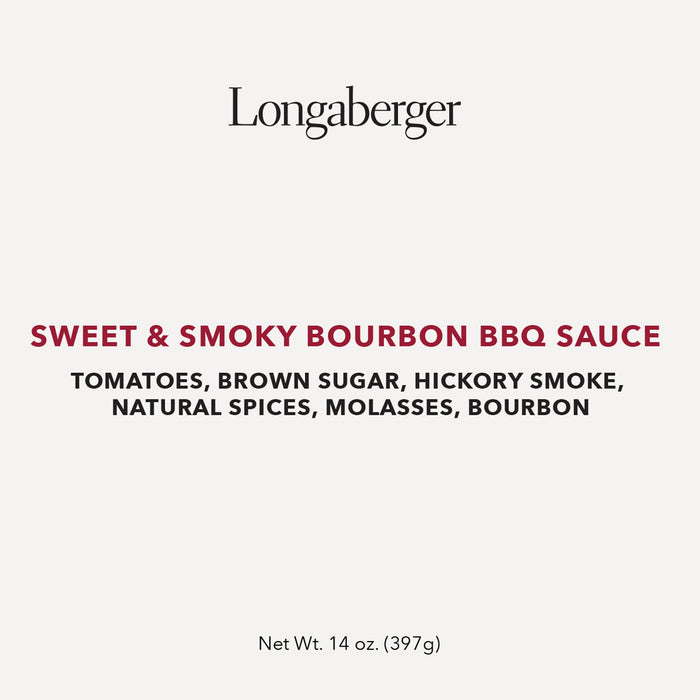 Longaberger Sweet & Smoky Bourbon BBQ Sauce