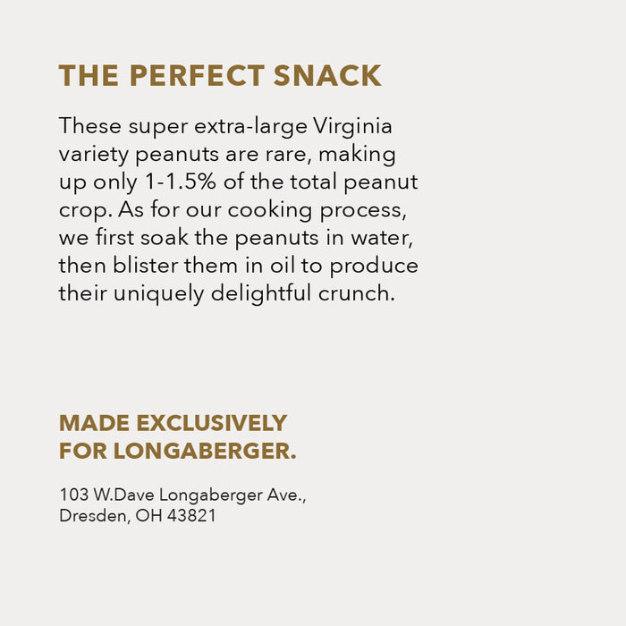 Longaberger Salted Virginia Peanuts
