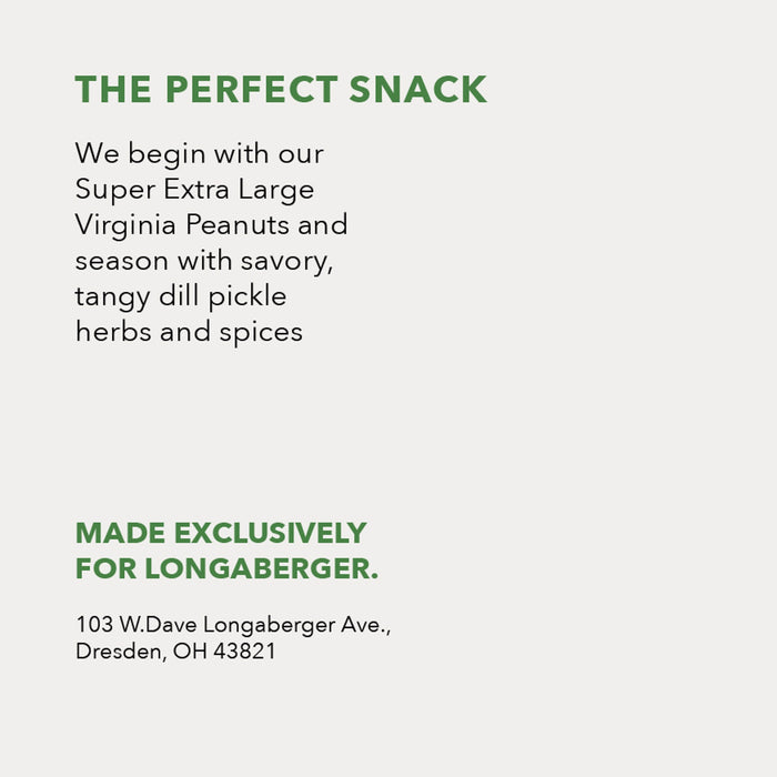 Longaberger Dill Pickle Peanuts