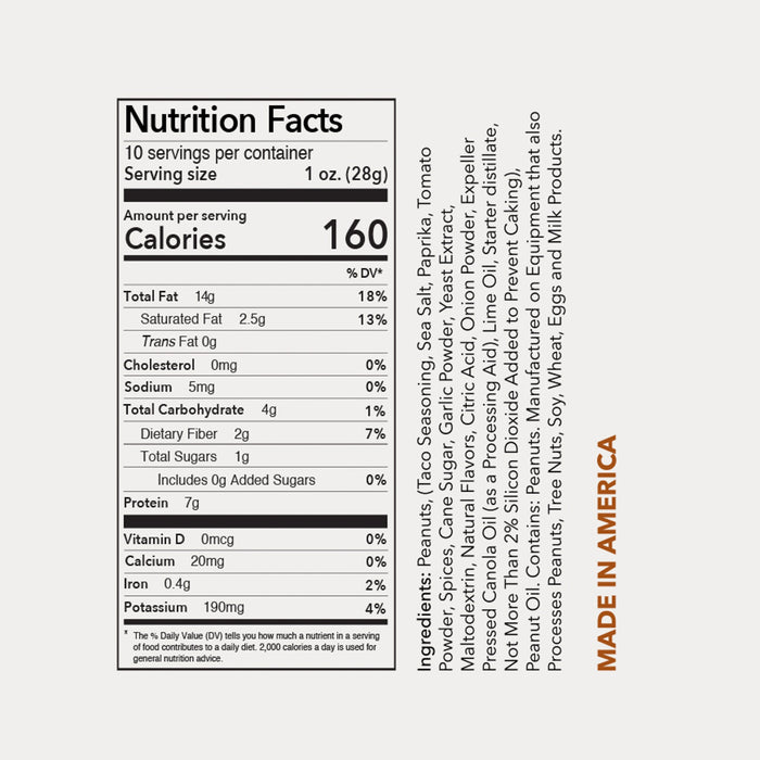 Longaberger Street Taco Peanuts