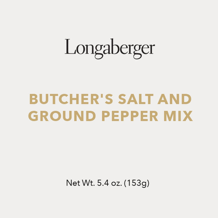 Longaberger Butcher's Salt and Ground Pepper Mix
