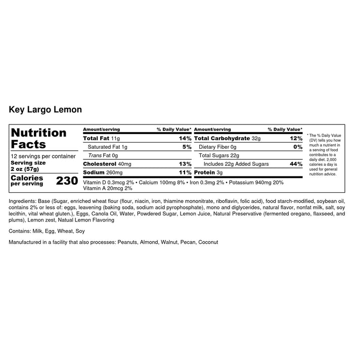 Key Largo Lemon Bundt Cake