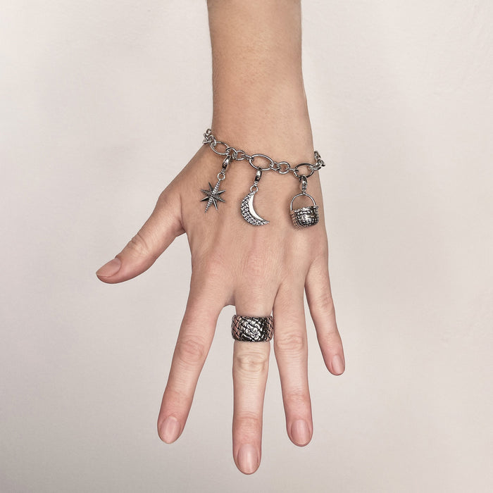 Longaberger Round Basket Charm