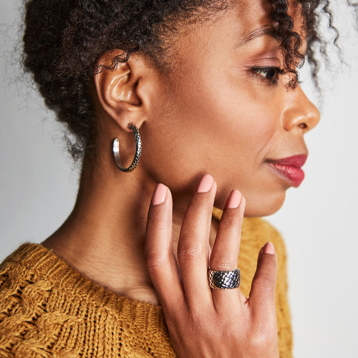 Basketweave Band Ring