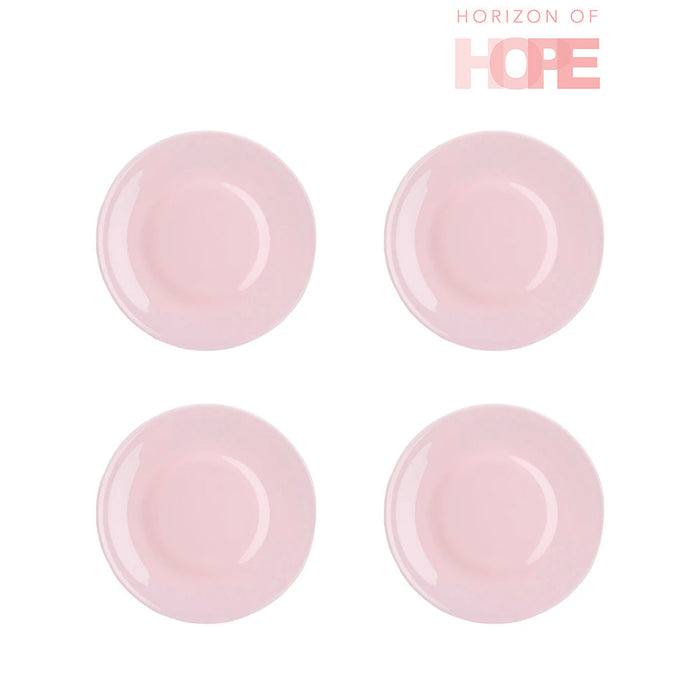Pink Medium Plate Set