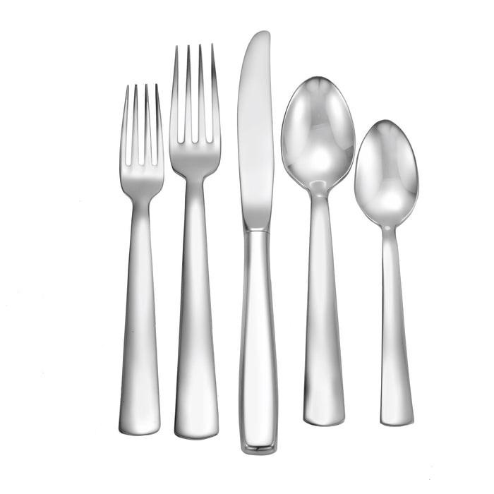 Modern America 45 Piece Flatware Set