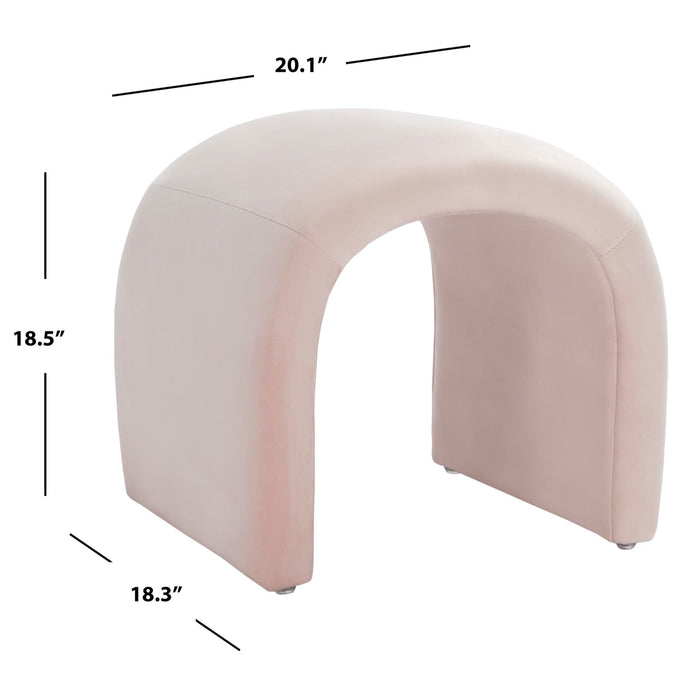 Light Pink Kibo Ottoman