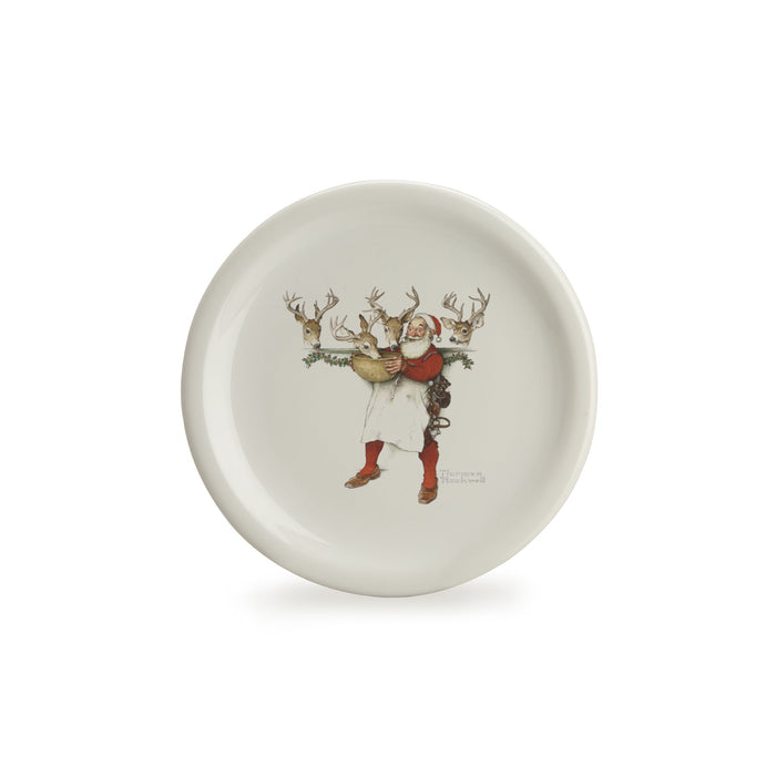 Norman Rockwell Holiday Plate Set