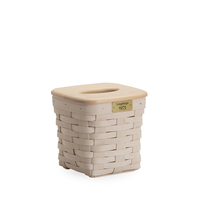 White 1973 Tall Tissue Basket Set with Free Protector