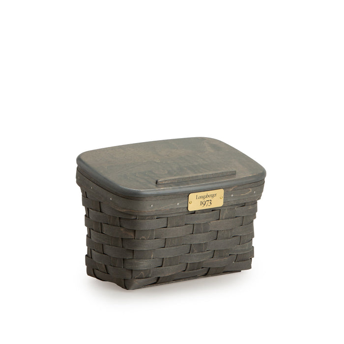 Pewter 1973 Recipe Basket Set with Free Protector
