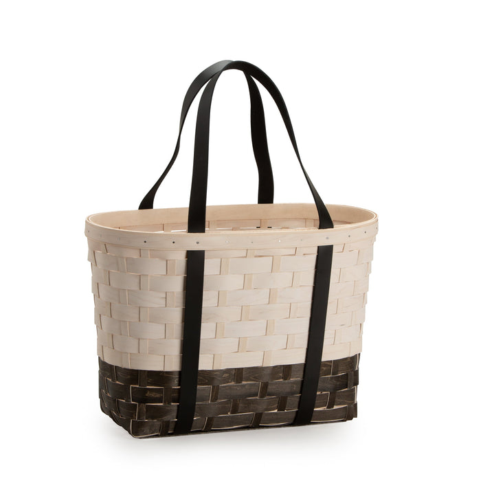 Black & White Large Boardwalk Basket Set with Free Protector
