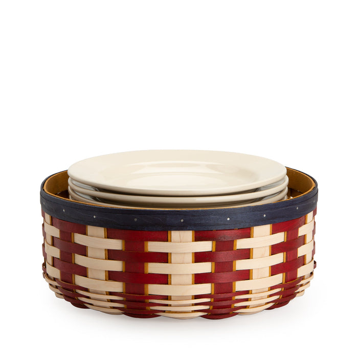 Americana Round Keeping Basket Set with Free Protector