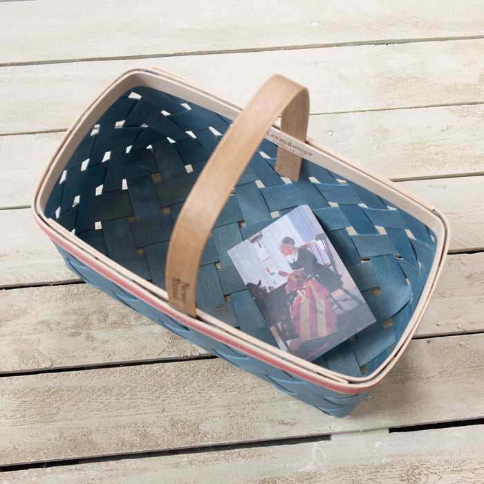 Norman Rockwell Series 2 – Ocean Rectangle Basket Set with Free Protector