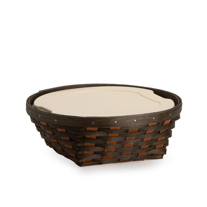 Black & Rusty Spice Buffet Basket Set with Free Protector