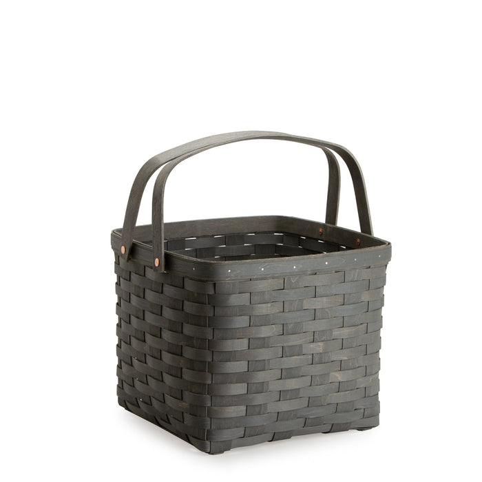 Pewter Two Pie Basket Set with Free Protector & Riser