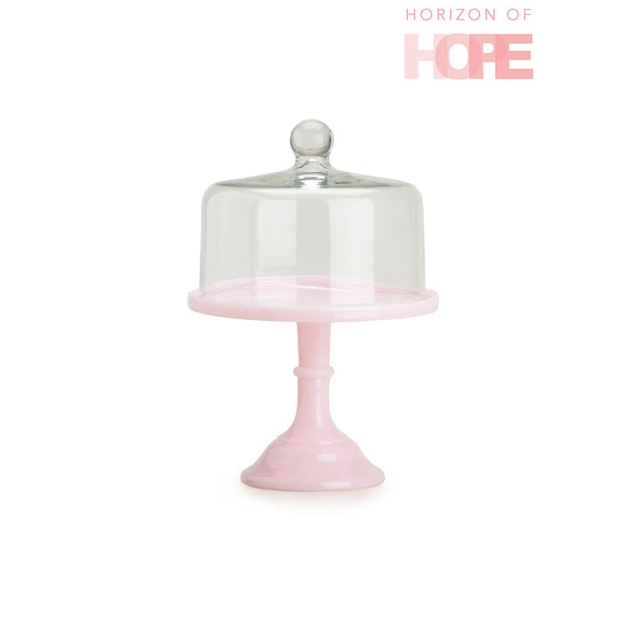 Small Pink Cake Stand