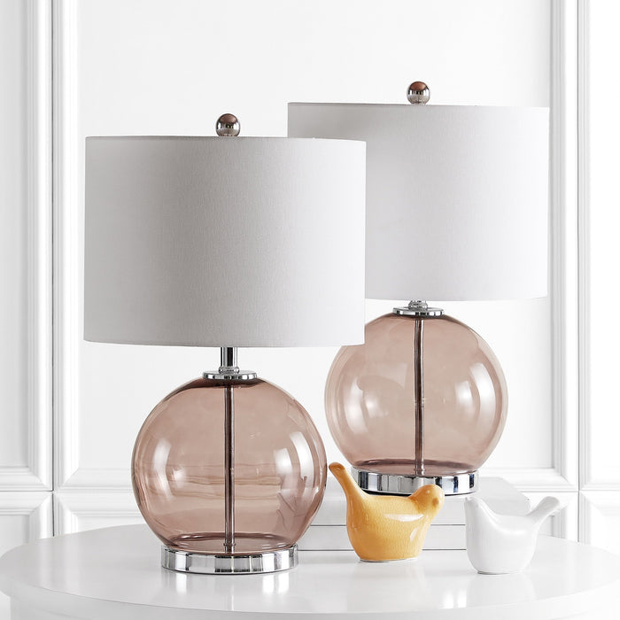 Grey Lonni Table Lamp Set