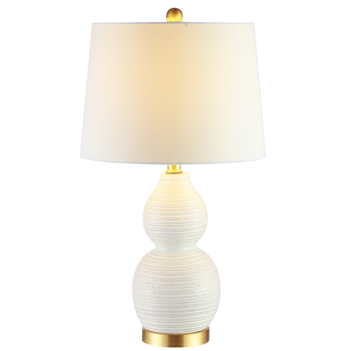 White Darsa Table Lamp