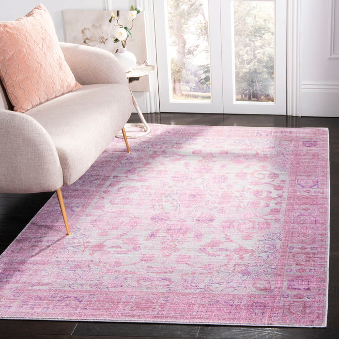 Light Pink & Multi Valencia Rug