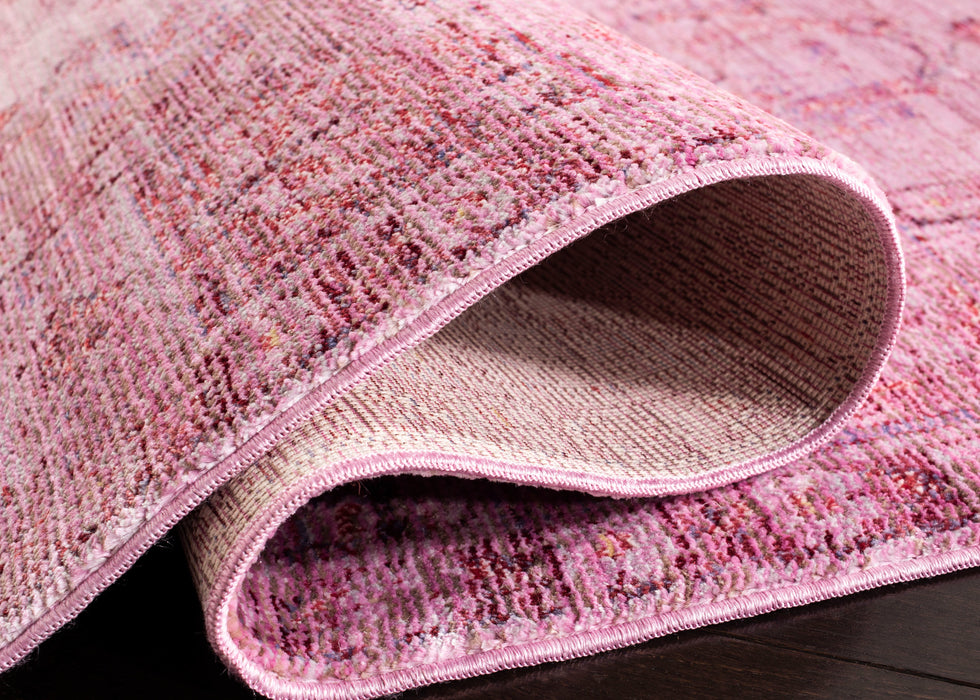 Deep Pink & Multi Valencia Rug