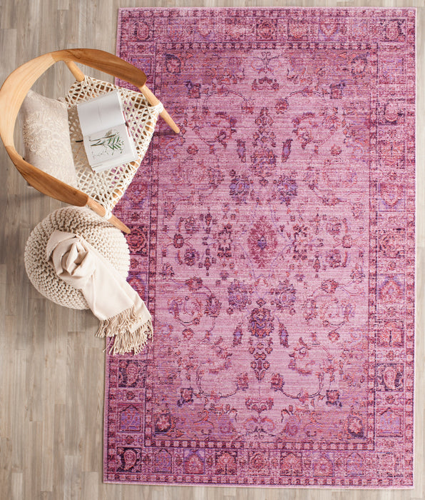 Deep Pink & Multi Valencia Rug