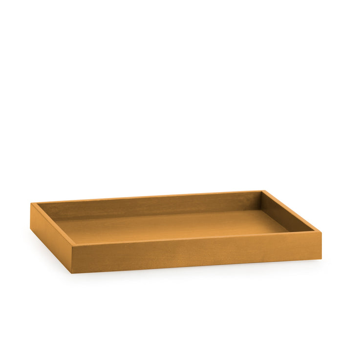 Warm Brown 1973 Wood Organizing Tray