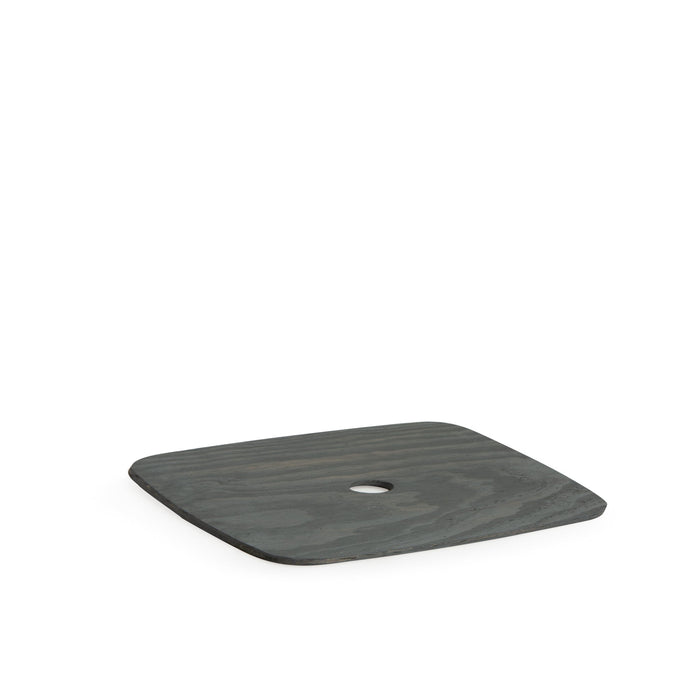 Pewter Two Pie Basket Set with Free Protector & Riser