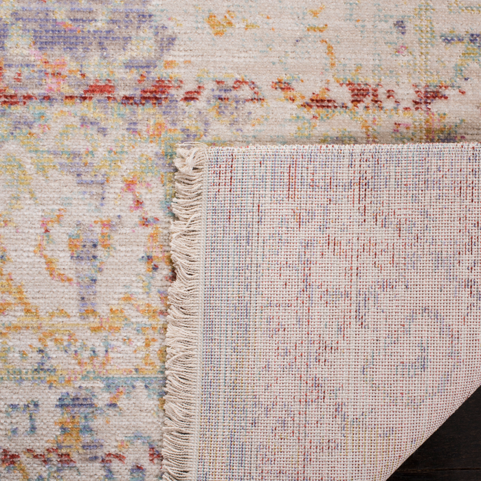 Cream & Purple Windsor Rug