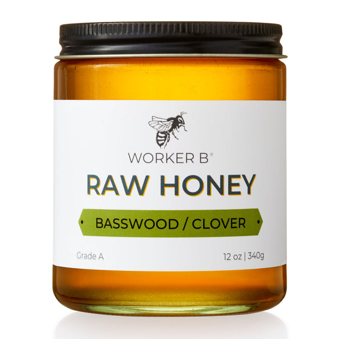 Basswood Clover Raw Honey