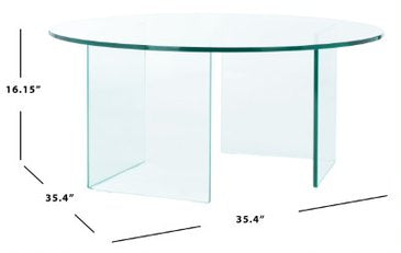 Glass Bexon Coffee Table