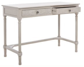 Taupe Ryleigh 2 Drawer Desk