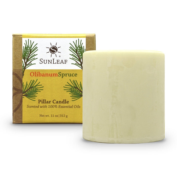 Natural Pillar Candle
