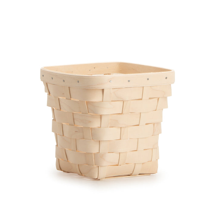 Whitewashed Flare Utility Basket
