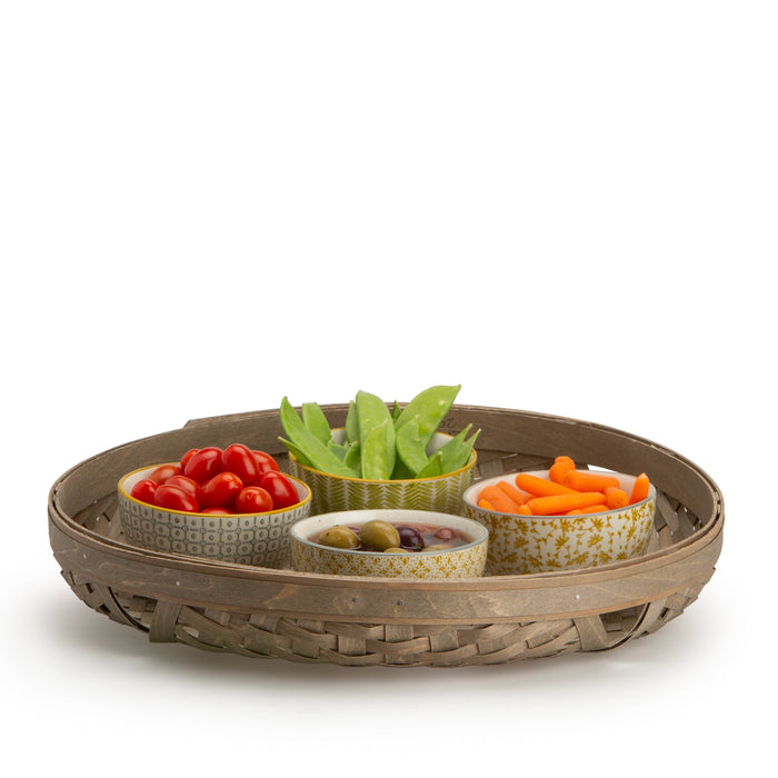Large Round Tray Basket