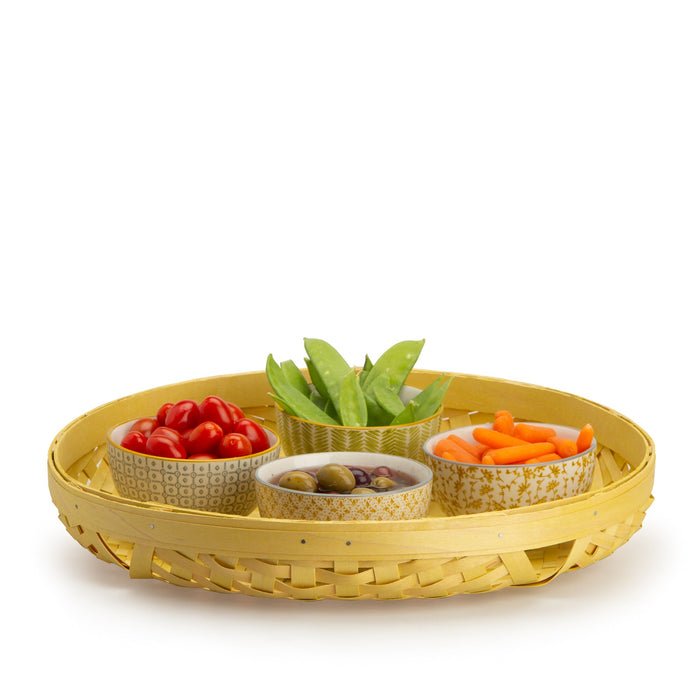 Large Round Tray Basket