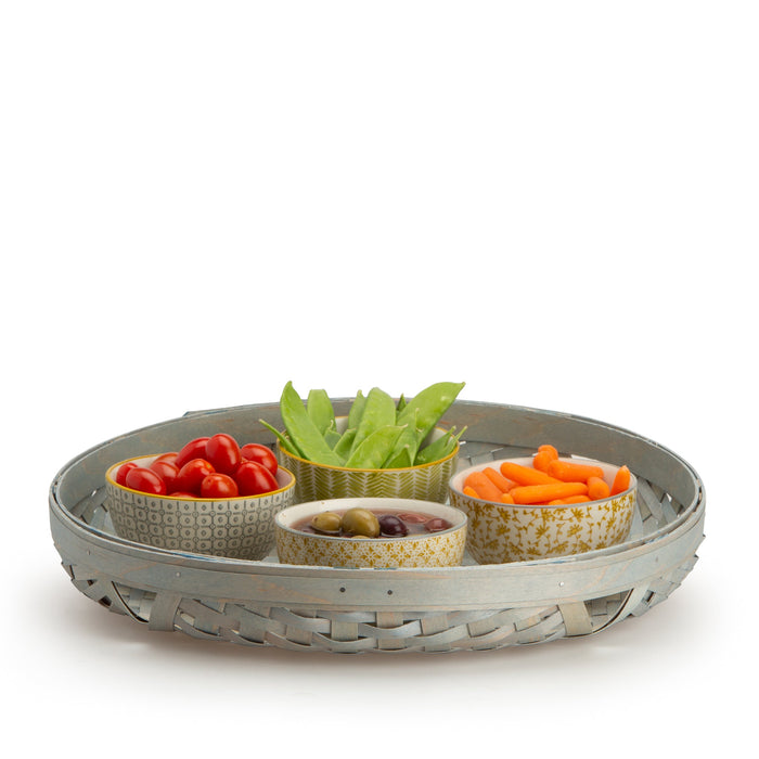 Large Round Tray Basket