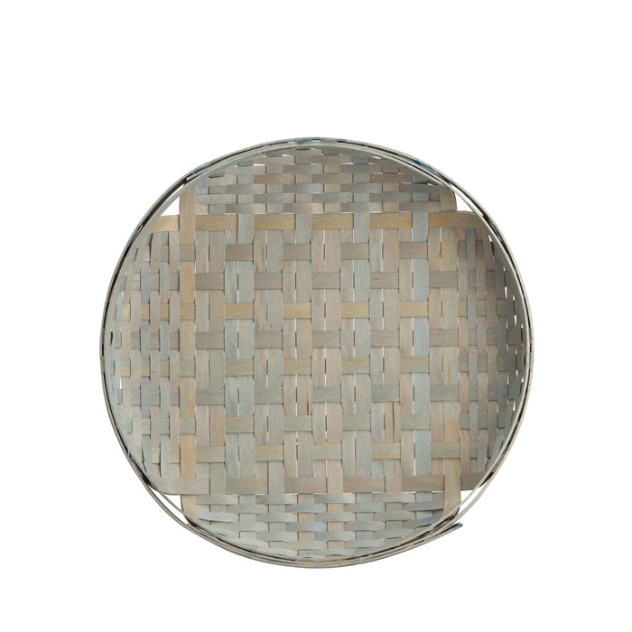 Large Round Tray Basket