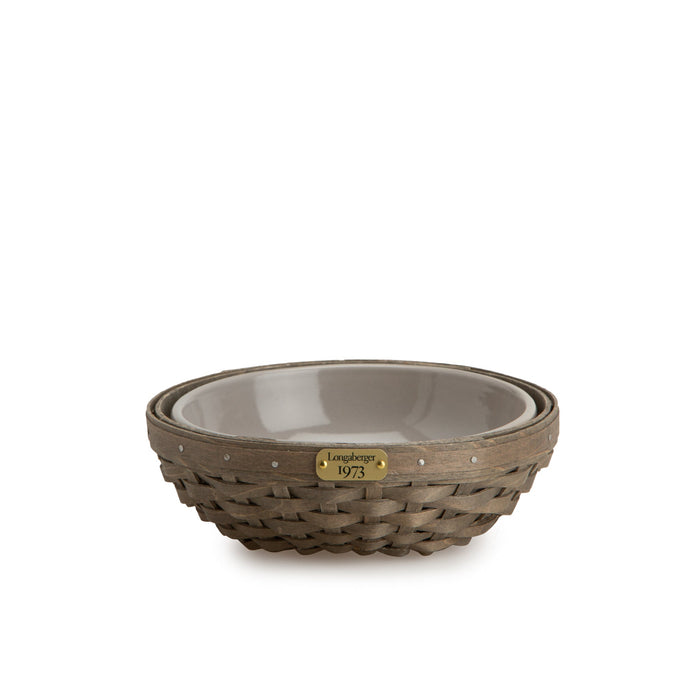 Light Grey 1973 Bowl Basket Set with Free Protector