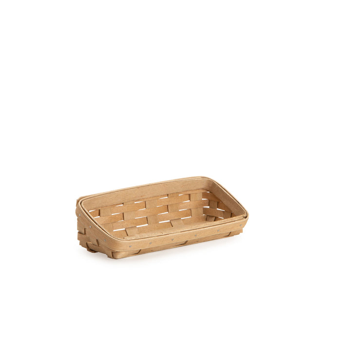 Light Brown Small Skin Care Basket Set with Free Protector & Essential Skin Night Kit