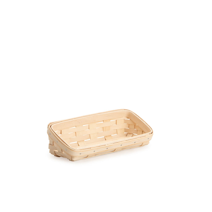 Whitewashed Small Skin Care Basket Set with Free Protector